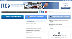 Desktop Screenshot of fundacionitc.org